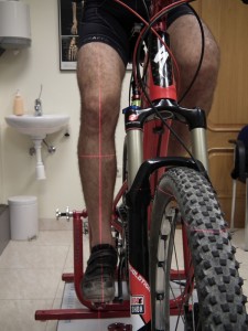 Trackíng rodilla durante el pedaleo